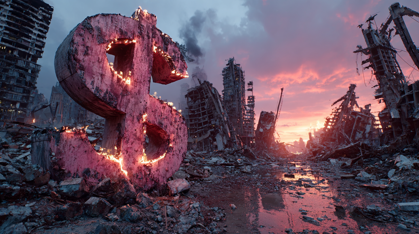 Ruins of the old financial system